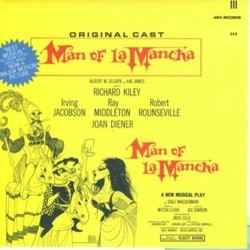 Man of La Mancha: A Decca Broadway Original Cast Album Soundtrack (Joe Darion, Mitch Leigh) - CD cover