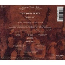 The Wild Party Soundtrack (Andrew Lippa, Andrew Lippa) - CD Back cover