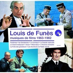 Louis De Funs musiques de films 1963 - 1982 Coffret 4 CD 声带 (Various Artists, Various Artists) - CD封面