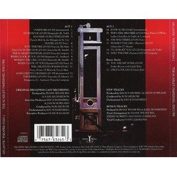 The Scarlet Pimpernel: Encore! Ścieżka dźwiękowa (Nan Knighton, Frank Wildhorn) - Tylna strona okladki plyty CD