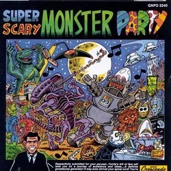 Super Scary Monster Party Ścieżka dźwiękowa (Various Artists) - Okładka CD