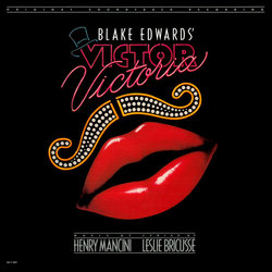 Victor Victoria Soundtrack (Leslie Bricusse, Original Cast, Henry Mancini) - CD cover