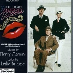 Victor Victoria Soundtrack (Leslie Bricusse, Original Cast, Henry Mancini) - CD-Cover