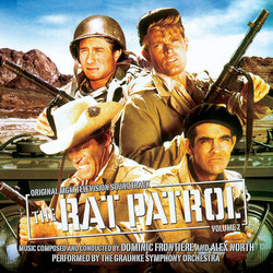The Rat Patrol Trilha sonora (Dominic Frontiere, Alex North) - capa de CD