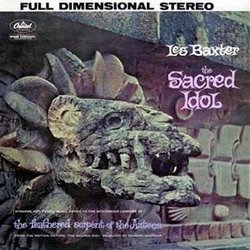 The Sacred Idol Trilha sonora (Les Baxter) - capa de CD