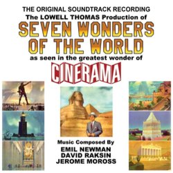 Seven Wonders Of The World サウンドトラック (Jerome Moross, Emil Newman, David Raksin) - CDカバー