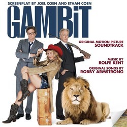Gambit Colonna sonora (Robby Armstrong, Rolfe Kent) - Copertina del CD