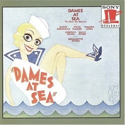 Dames At Sea サウンドトラック (George Haimsohn, Robin Miller, Jim Wise) - CDカバー