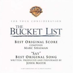 The Bucket List Soundtrack (Marc Shaiman) - CD-Cover