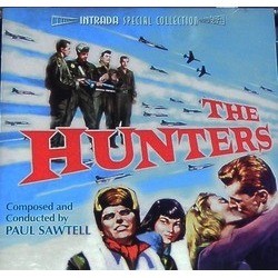 The Hunters / On The Threshold Of Space Soundtrack (Lyn Murray, Paul Sawtell) - CD cover