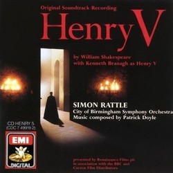 Henry V Soundtrack (Patrick Doyle) - CD cover