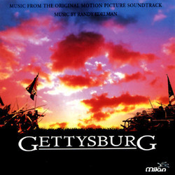 Gettysburg Trilha sonora (Randy Edelman) - capa de CD