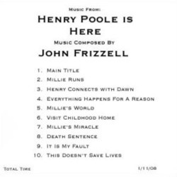 Henry Poole is Here Soundtrack (John Frizzell) - CD cover
