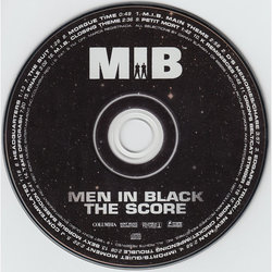 Men in Black サウンドトラック (Danny Elfman) - CDインレイ