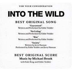 Into the Wild Trilha sonora (Michael Brook, Kaki King, Eddie Vedder) - capa de CD
