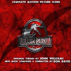 Jurassic Park III Colonna sonora (Don Davis) - Copertina del CD