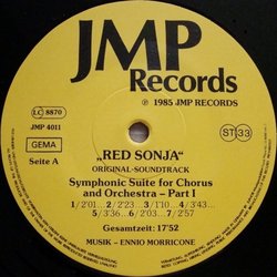 Red Sonja 声带 (Ennio Morricone) - CD-镶嵌
