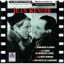 Movies in the Music of Jean Renoir Colonna sonora (Joseph Kosma, Jean Wiener) - Copertina del CD