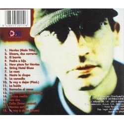 Novios Soundtrack (Suso Siz) - CD Back cover