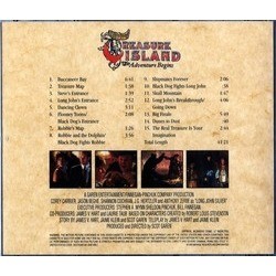 Treasure Island: The Adventure Begins Soundtrack (Christopher L. Stone) - CD Trasero