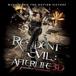 Resident Evil: Afterlife Ścieżka dźwiękowa ( tomandandy) - Okładka CD