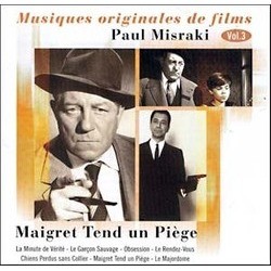 Musiques originales de films Vol.3 - Paul Misraki Ścieżka dźwiękowa (Paul Misraki) - Okładka CD