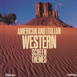 American and Italian Western Screen Themes Ścieżka dźwiękowa (Various Artists) - Okładka CD