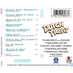 Dutch Treat サウンドトラック (Dolly Dots, Larry Frankland Lee) - CD裏表紙