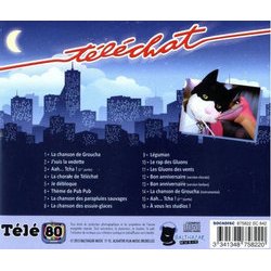 Tlchat Ścieżka dźwiękowa (Various Artists, Pierre Papadiamandis	) - Tylna strona okladki plyty CD