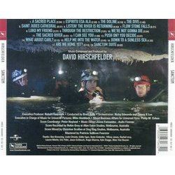 Sanctum サウンドトラック (David Hirschfelder) - CD裏表紙