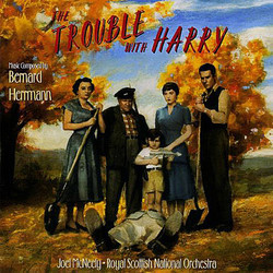 The Trouble with Harry サウンドトラック (Bernard Herrmann) - CDカバー