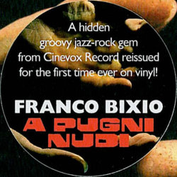 A Pugni Nudi サウンドトラック (Franco Bixio) - CDインレイ