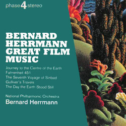 Bernard Herrmann: Great Film Music Soundtrack (Bernard Herrmann) - Cartula