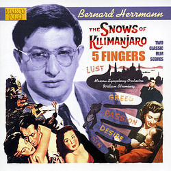 The Snows of Kilimanjaro / 5 Fingers Colonna sonora (Bernard Herrmann) - Copertina del CD