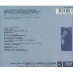 Blue Budd - Roy Budd Trilha sonora (Roy Budd, Tony Hatch) - CD capa traseira