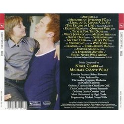 Will Colonna sonora (Nigel Clarke, Michael Csnyi-Wills) - Copertina posteriore CD
