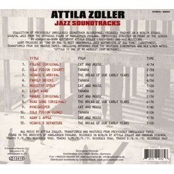 Jazz Soundtracks 1962-1967 Ścieżka dźwiękowa (Attila Zoller) - Tylna strona okladki plyty CD