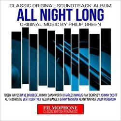 All Night Long Soundtrack (Various Artists, Philip Green) - CD cover