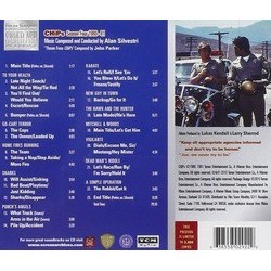 CHiP's Volume 3 サウンドトラック (Alan Silvestri) - CD裏表紙