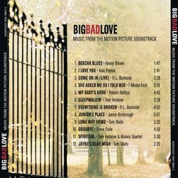 Bigbadlove Ścieżka dźwiękowa (Various Artists, Various Artists) - Tylna strona okladki plyty CD
