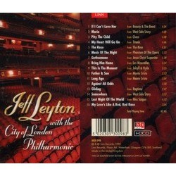 Music of the Night - Jeff Leyton Soundtrack (Various Artists, Jeff Leyton) - CD Back cover