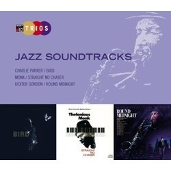 Trios: Jazz Soundtracks Trilha sonora (Herbie Hancock, Thelonious Monk, Charlie Parker) - capa de CD