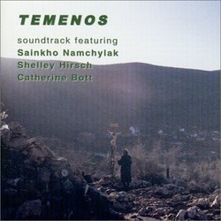 Temenos Soundtrack (Catherine Bott, Shelley Hirsch, Sainkho Namchylak) - CD-Cover