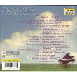 Palace of the Wind - The Piano at the Movies Soundtrack (Various Artists, Michael Chirtock) - CD Back cover