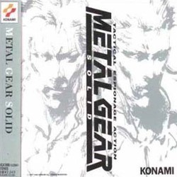 Metal Gear Solid Trilha sonora (KCE Japan Sound Team) - capa de CD