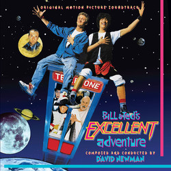 Bill & Ted's Excellent Adventure Trilha sonora (David Newman) - capa de CD