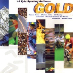 Gold - 18 Sporting Anthems Soundtrack (Various Artists) - CD cover
