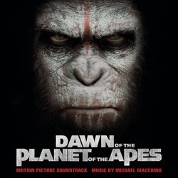 Dawn of the Planet of the Apes Trilha sonora (Michael Giacchino) - capa de CD