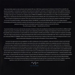 Prince Of Darkness サウンドトラック (John Carpenter, Alan Howarth) - CDインレイ