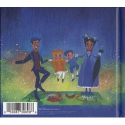 Mary Poppins Trilha sonora (Irwin Kostal, Richard M. Sherman, Robert B. Sherman) - CD capa traseira